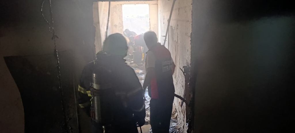 Siirt’te kız yurdunda yangın: 1 yaralı