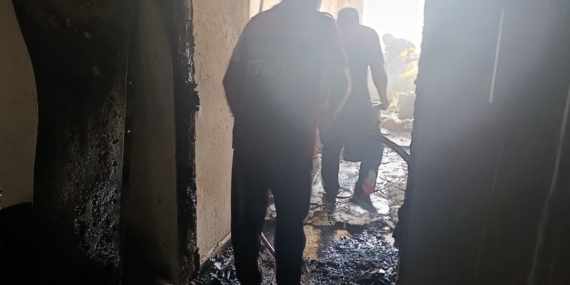 Siirt’te kız yurdunda yangın: 1 yaralı