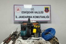 Kaçak kazı yapan 5 şüpheli suçüstü yakalandı
