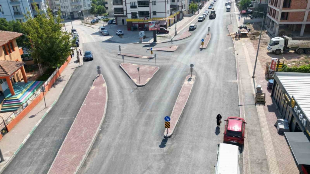 Kestel’de eğitim caddesi baştan sona yenilendi