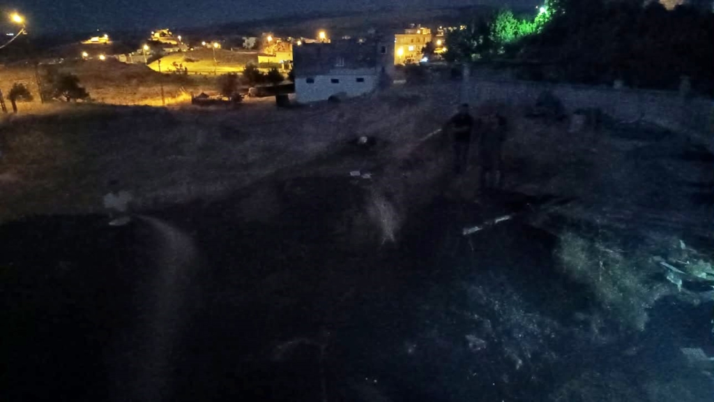 Siirt’te mezarlıkta çıkan yangın itfaiye ekiplerince söndürüldü