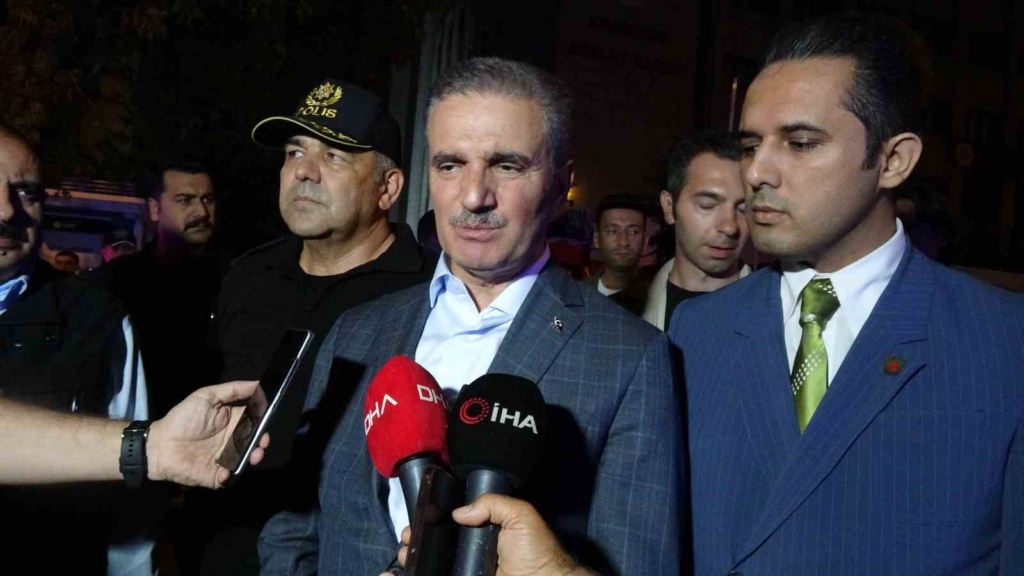 Erzurum Adliyesi’nde yangın: 2 kişi dumandan etkilendi