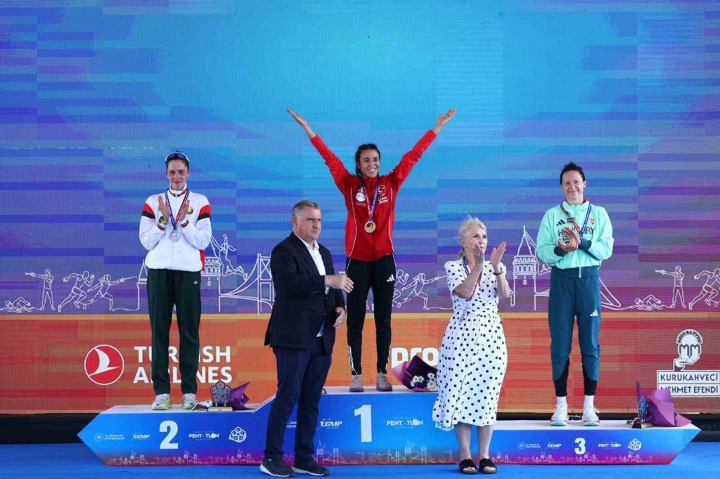 Milli pentatlet İlke Özyüksel Mihrioğlu, Avrupa Şampiyonu oldu