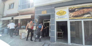 Açık unutulan ocak mahalleliyi sokağa döktü