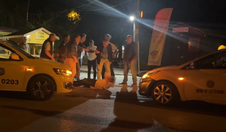 Eskişehir’de gasp iddiasında taksi durağında darp ve 700 TL’lik ücret