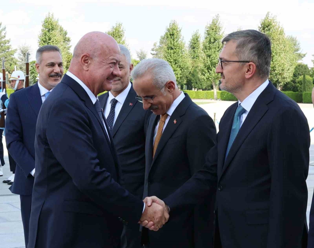 Cumhurbaşkanı Erdoğan, Avusturya Şansölyesi Christian Stocker’i törenle karşıladı