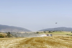 İnegöl’de orman yangını; Havadan ve karadan müdahale başlatıldı