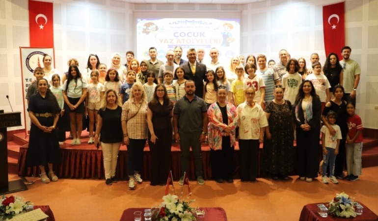 DPÜ’de 16 farklı alanda Çocuk Yaz Atölyeleri başladı