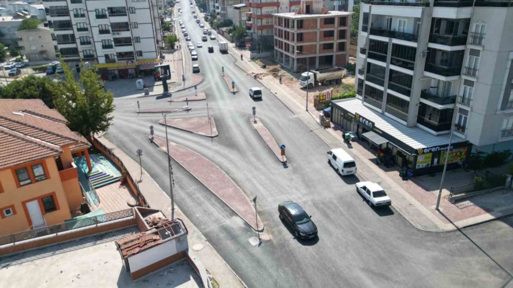 Kestel’de eğitim caddesi baştan sona yenilendi