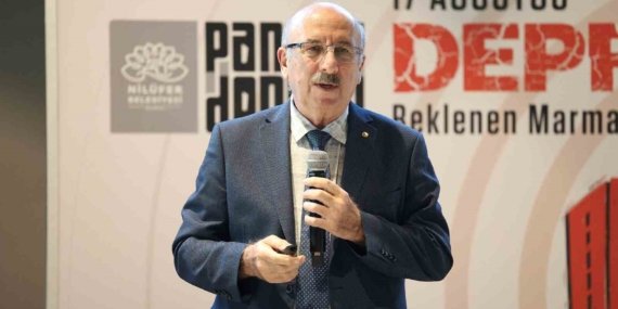 Nilüfer’de Prof. Dr. Okan Tüysüz’den deprem uyarıları