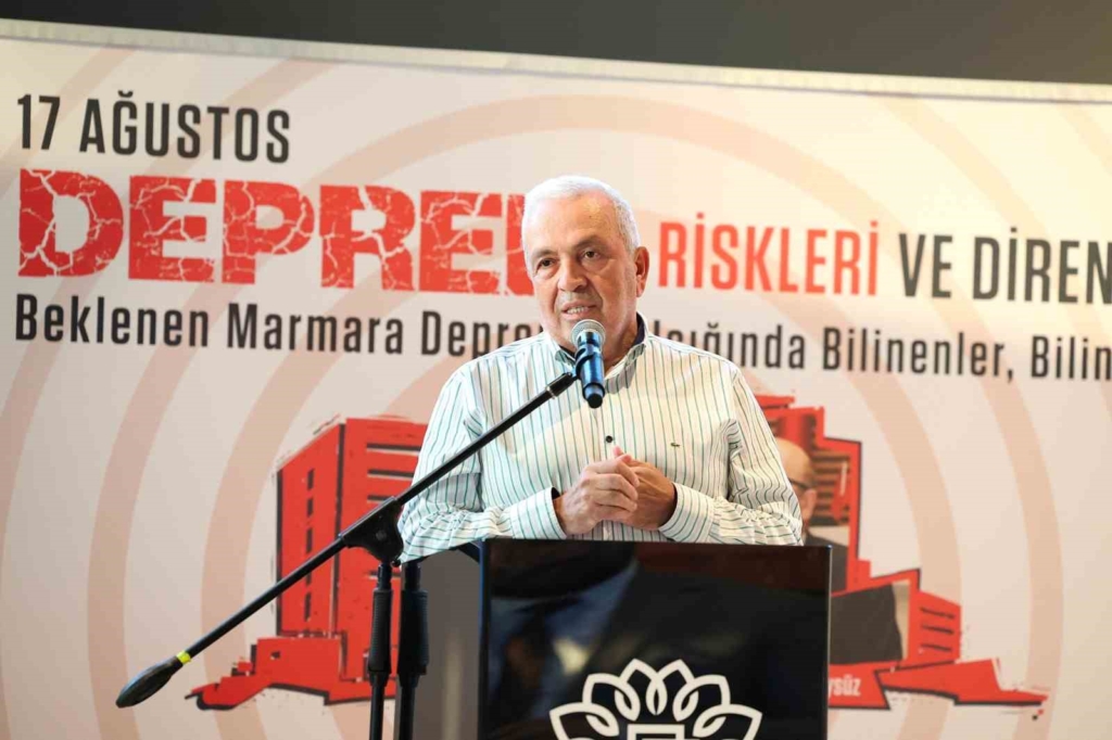 Nilüfer’de Prof. Dr. Okan Tüysüz’den deprem uyarıları