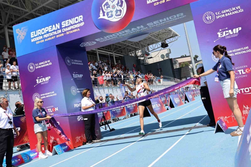 Milli pentatlet İlke Özyüksel Mihrioğlu, Avrupa Şampiyonu oldu