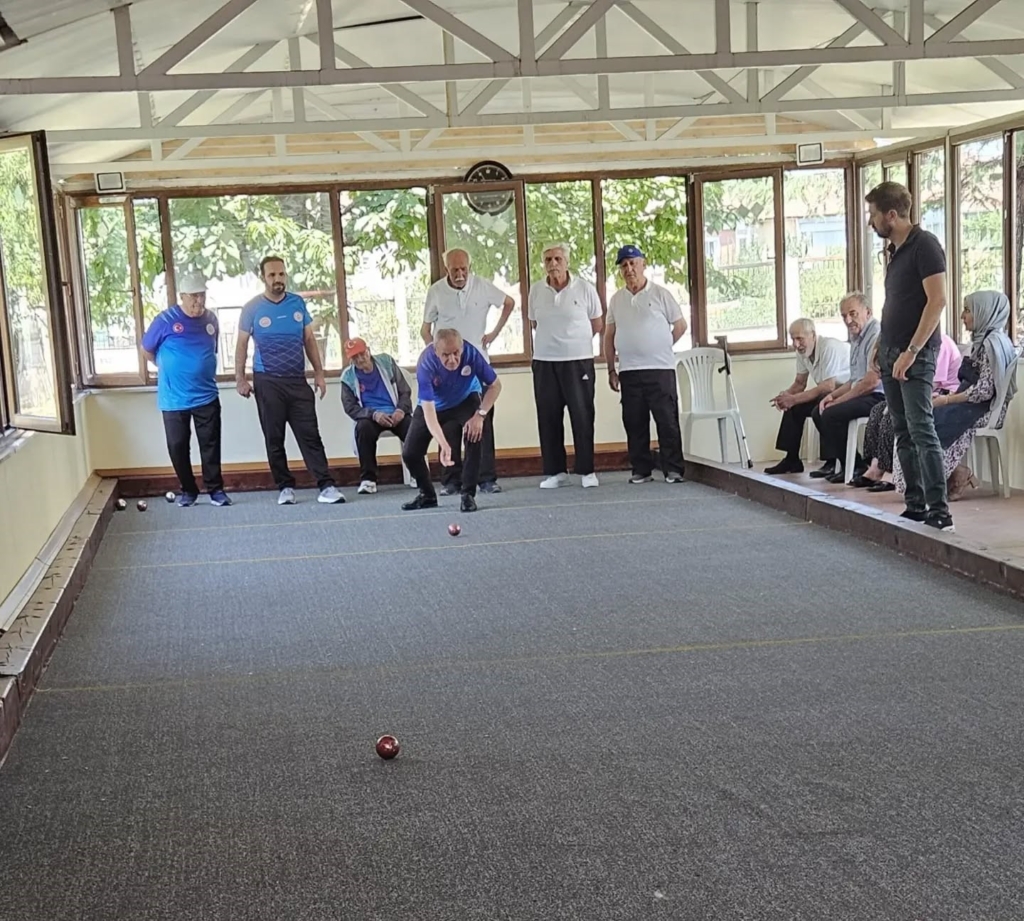 Huzurevi sakinleri bocce liginde Eskişehir deplasmanına çıktı