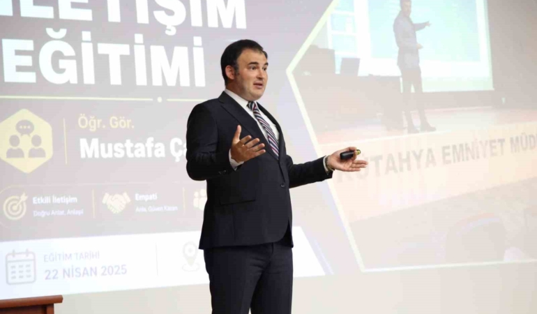 Kütahya’da emniyet personeline etkili iletişim eğitimi