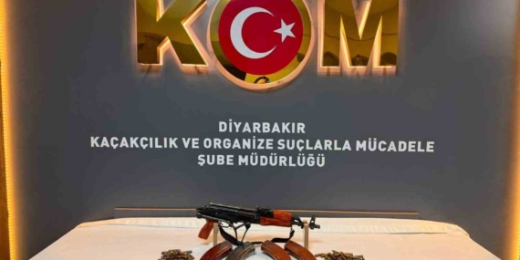 Diyarbakır’da KOM ve narkotik ekiplerinden müşterek operasyon: 2 tutuklama