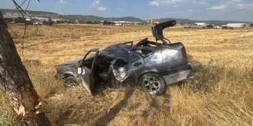 Tavşanlı’da trafik kazası 1 yaralı