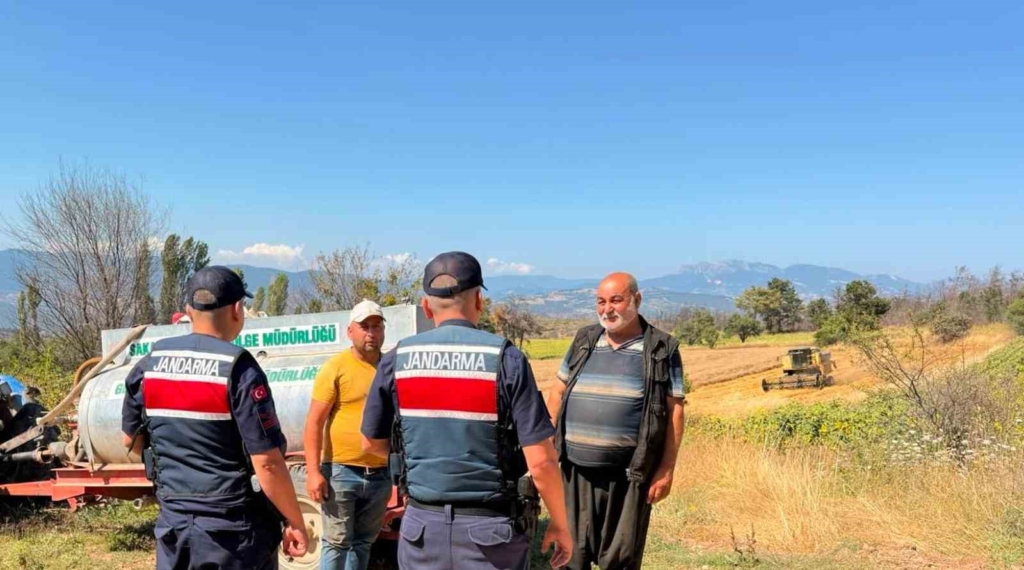 Hasat sezonunda yangın alarmı