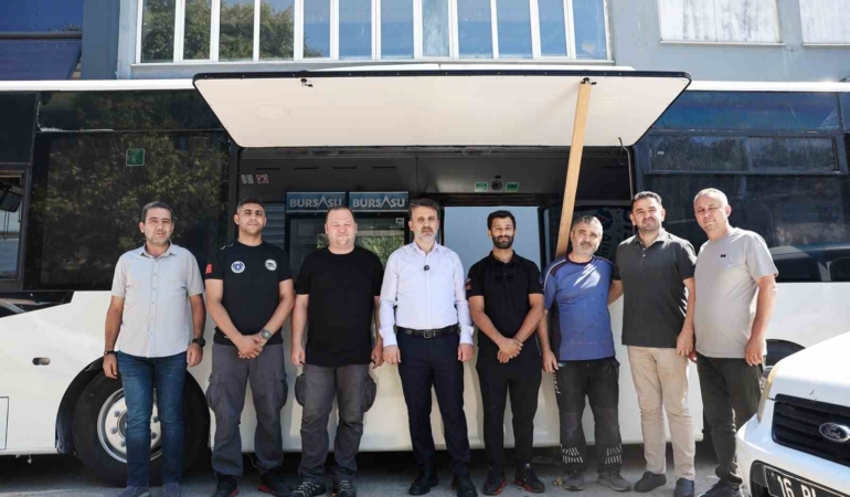 Bursa Büyükşehir’den afetlere hazır iki yeni mobil araç