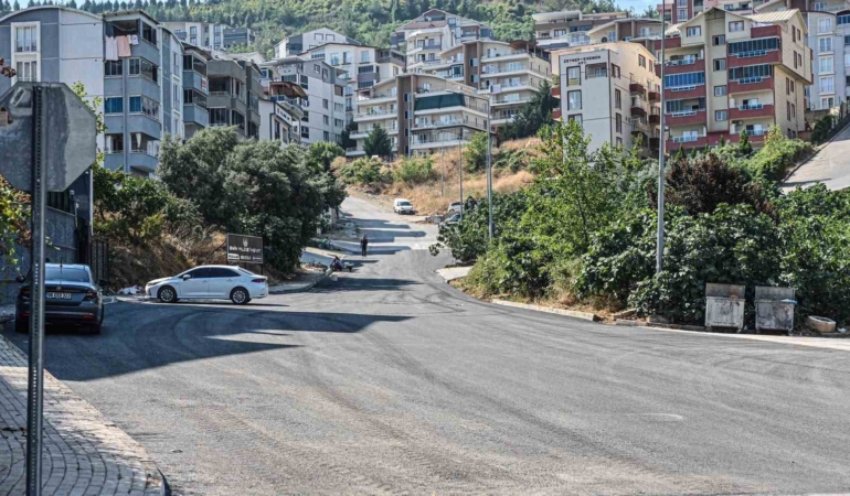Kestel Eğitim Caddesi’nde asfalt çalışmaları tamamlandı