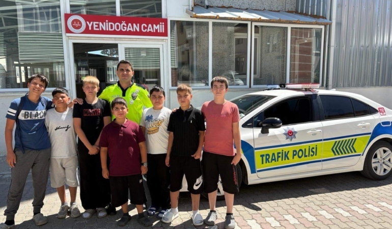 Bilecik’te 370 öğrenciye trafik eğitimi verildi
