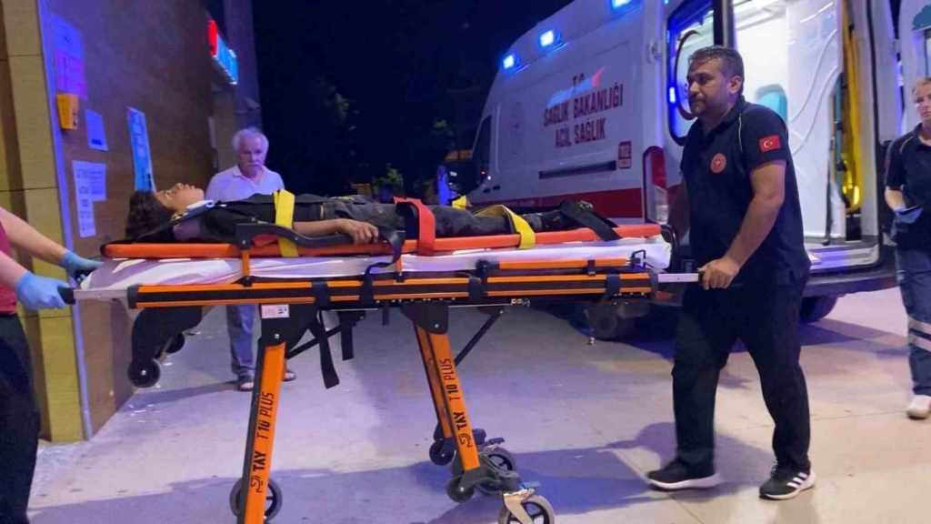 Elektrikli bisiklet ile uçuruma yuvarlandılar: 3 çocuk yaralandı