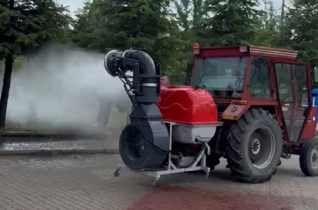 DPÜ Tavşanlı MYO’da geliştirilen "Turbo Fanlı Su Atomizer" protokole tanıtıldı
