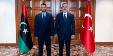 Bakan Fidan, Libya Milli Birlik Hükümeti İçişleri Bakan Vekili Trabelsi ile görüştü