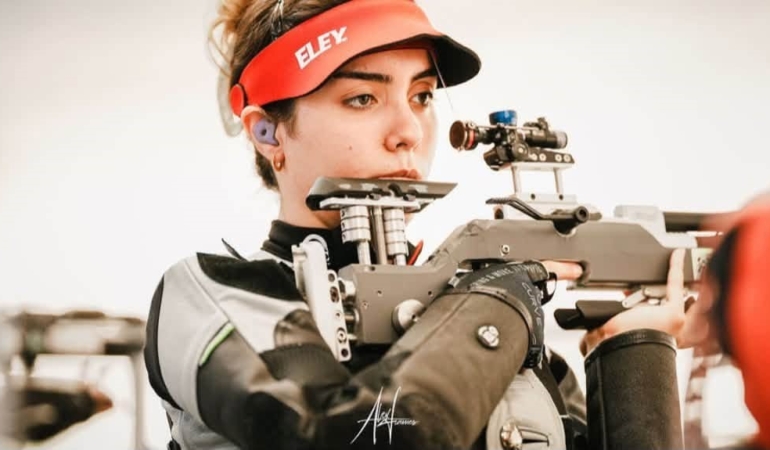 Kütahyalı milli sporcu Hatice Yel, Avrupa’da çifte bronz kazandı