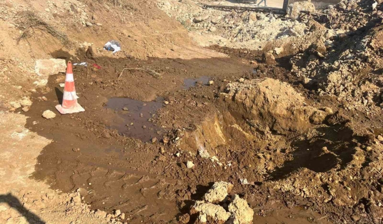 Bilecik’te kepçenin zarar verdiği NATO boru hattında akış kesildi