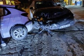 Kazaya karışan 1,62 promil alkollü sürücünün ehliyetine el konuldu