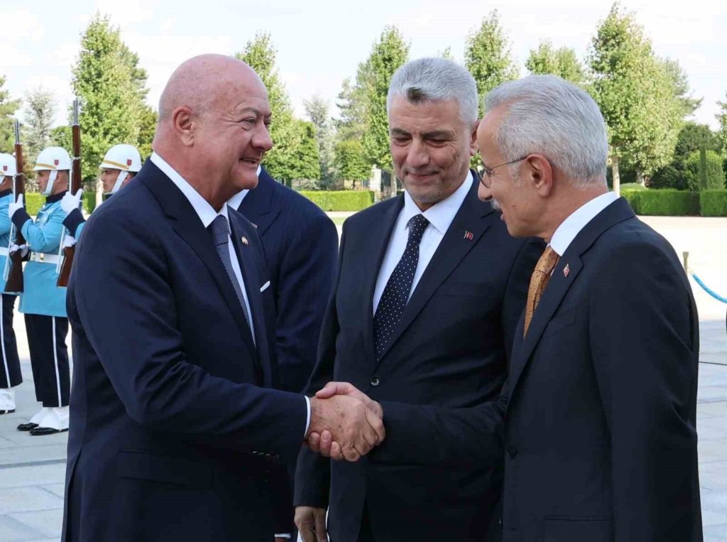 Cumhurbaşkanı Erdoğan, Avusturya Şansölyesi Christian Stocker’i törenle karşıladı
