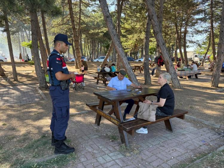 Jandarmadan orman yangını ve dolandırıcılık uyarısı