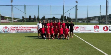 Görme Engelli B1 Milli Takımı, Avrupa Şampiyonası’na Riva’da hazırlanıyor