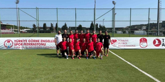 Görme Engelli B1 Milli Takımı, Avrupa Şampiyonası’na Riva’da hazırlanıyor