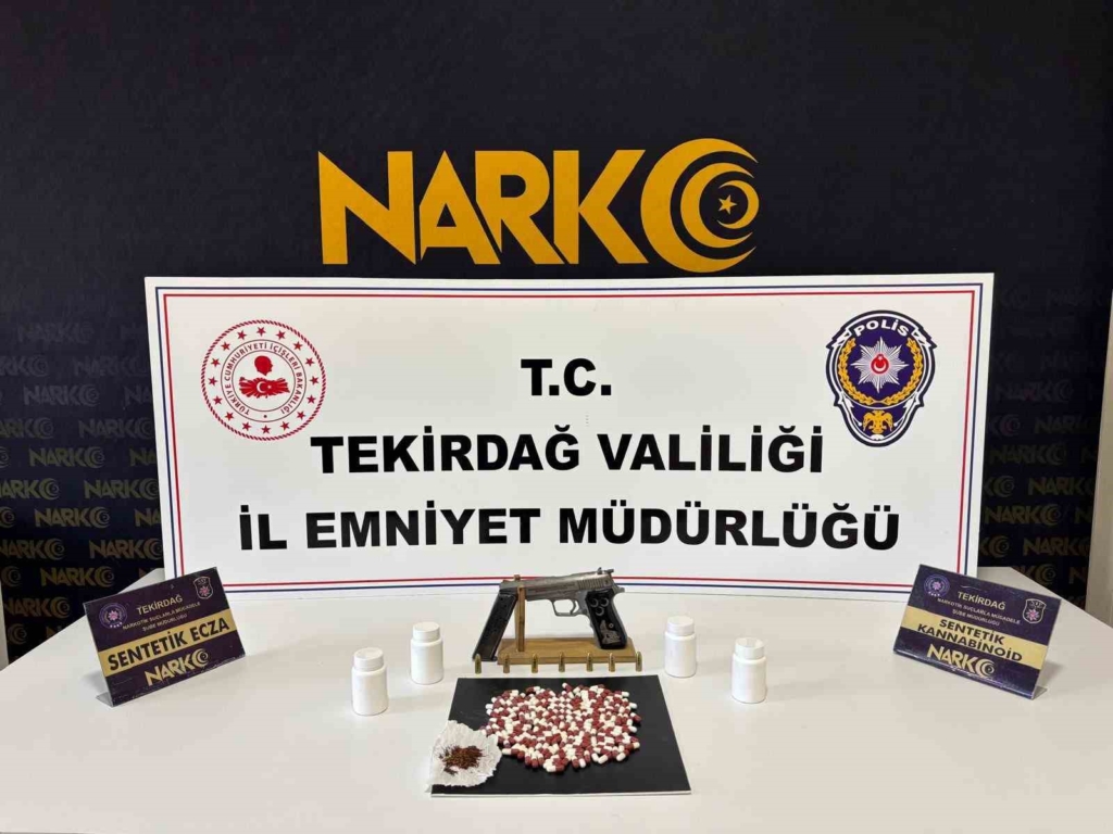 Tekirdağ’da uyuşturucu operasyonları: 8 tutuklama