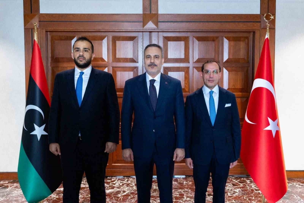 Bakan Fidan, Libya Milli Birlik Hükümeti Başbakanı’nın Ulusal Güvenlik Danışmanı Dibeybe ve Libya Milli Birlik Hükümeti Savunma Bakan Vekili Zubi ile görüştü