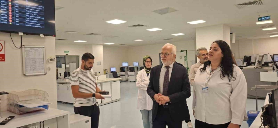 Eskişehir Şehir Hastanesi’nde laboratuvar hizmetleri yerinde incelendi