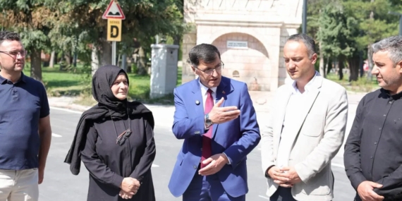 Kütahya Belediye Başkanı Kahveci, Maltepe Mahallesi’nde incelemelerde bulundu
