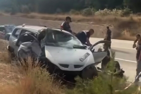 Bursa’da takla atan araçtaki çift yaşamını yitirdi
