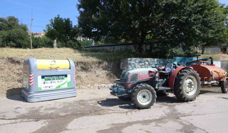 Osmangazi’de zirai atıklar artık doğaya değil geri dönüşüme gidiyor