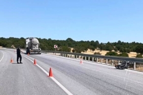 Emet’te beton mikseri motosiklete çarptı: 1 ölü, 1 ağır yaralı