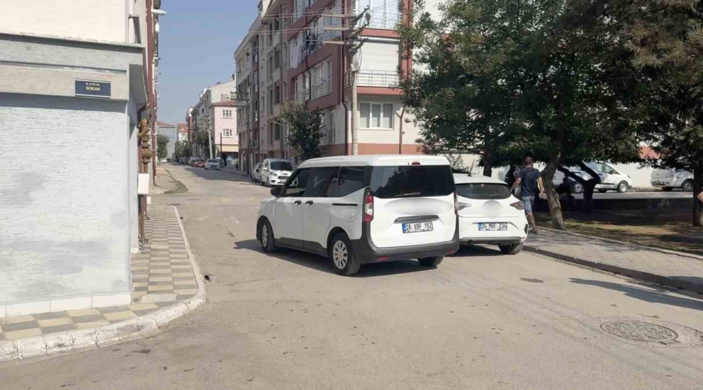 Parkta döner bıçaklı saldırı