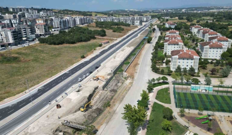 Bursa’da Ürünlü Deresi’nde ıslah, yol genişletme ve çevre düzenlemesi