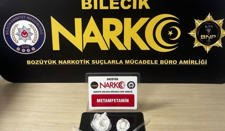 Bilecik’te uyuşturucu operasyonu: 1 şüpheli gözaltında