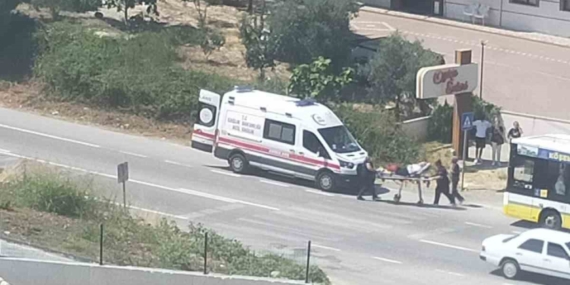 Gemlik’te otobüste fenalaşan yolcu hastaneye kaldırıldı