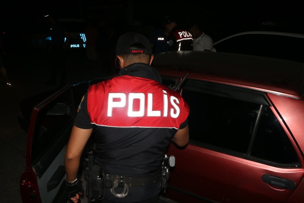 Asayiş ve trafik uygulamasında 345 şahıs ile 133 araç sorgulandı
