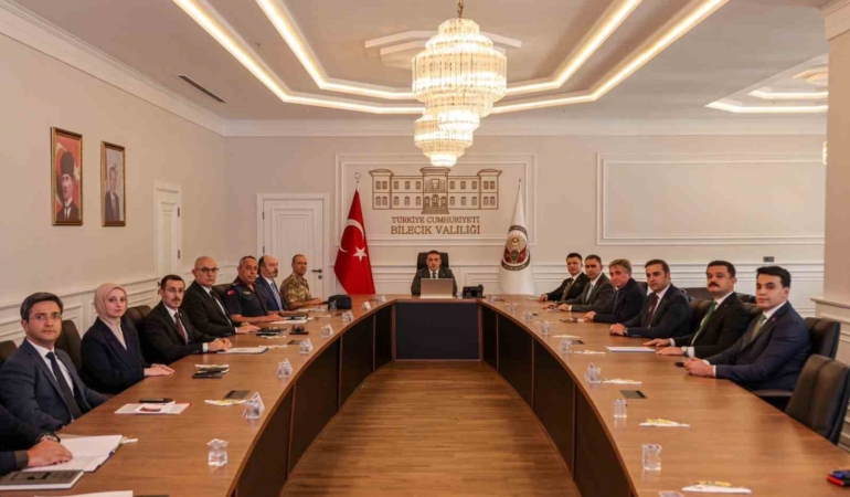 Bilecik’te İl Asayiş ve Güvenlik Toplantısı’nda kritik başlıklar görüşüldü