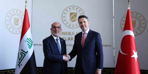 Bakan Bayraktar: "Irak Petrol Bakanı Basim Muhammed Hüdeyir ile BOTAŞ ile Irak devlet petrol şirketleri SOMO ve NOC arasında Irak–Türkiye Ham Petrol Boru Hattı’nın etkin kullanımını sağlayacak bir yıllık anlaşmayı imza altına aldık."