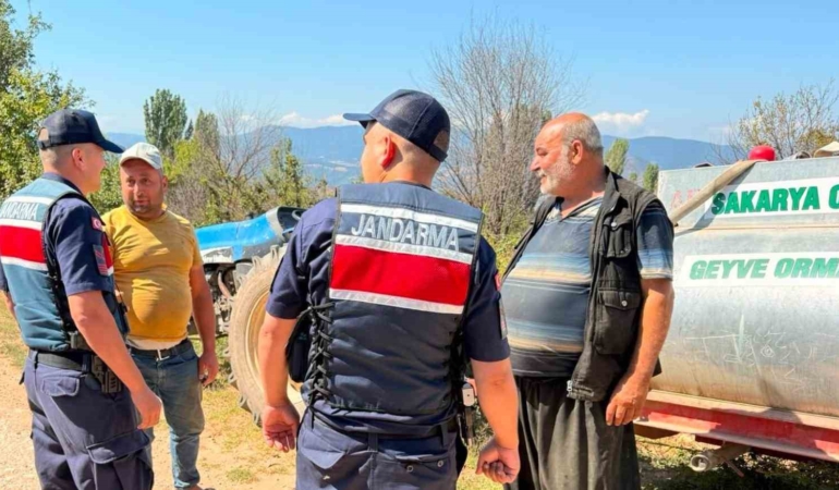 Gölpazarı’nda jandarmadan hasat sezonu öncesi yangın uyarısı