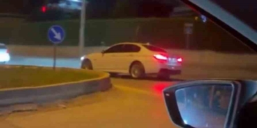 Bursa’da drift atan sürücüye ceza yağdı